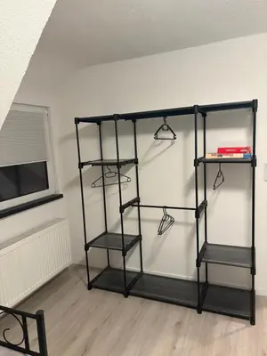 Ein Etagenbett oder Etagenbetten in einem Zimmer der Unterkunft Moderne Apartments Meimsheim bis 5 Personen Nahe Tripsdrill