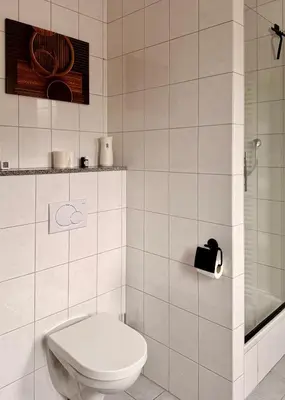 Ein Badezimmer in der Unterkunft ComfortandNature