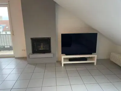 TV/Unterhaltungsangebot in der Unterkunft Loft mit Kaminofen - Karlsdorf