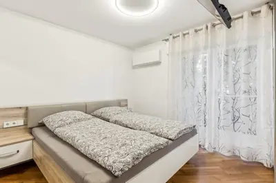 Ein Bett oder Betten in einem Zimmer der Unterkunft Traumwohnung im Herzen Heilbronns