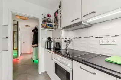Küche/Küchenzeile in der Unterkunft Traumwohnung im Herzen Heilbronns