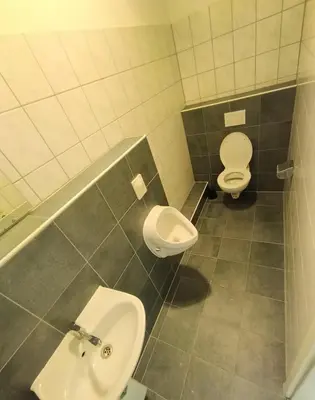 Ein Badezimmer in der Unterkunft Apartment with bedroom for up to 4 people