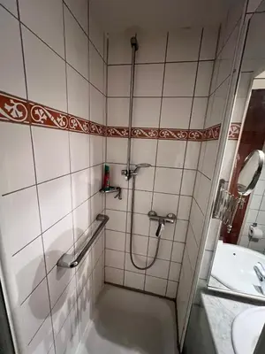 Ein Badezimmer in der Unterkunft Black Forest Panorama Loft mit Pool