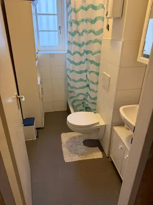 Ein Badezimmer in der Unterkunft Stadtmitte Ferienwohnung