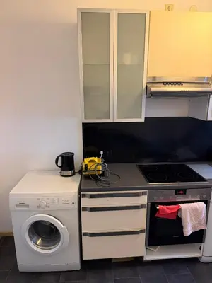 Küche/Küchenzeile in der Unterkunft Stadtmitte Ferienwohnung