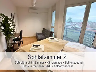 Ein Sitzbereich in der Unterkunft Panorama Penthouse - Whirlpool - Sauna - Billiard