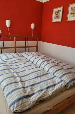 Ein Bett oder Betten in einem Zimmer der Unterkunft Apartment Essenheim by Interhome