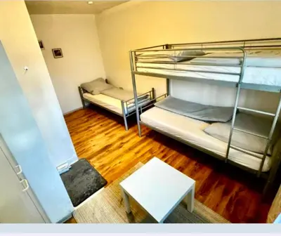 Ein Bett oder Betten in einem Zimmer der Unterkunft RoomZ Hostel am Hockenheimring