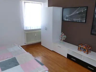 Ein Bett oder Betten in einem Zimmer der Unterkunft Apartment ApartmentmitAusblick by Interhome