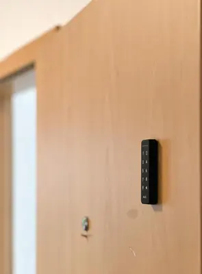 Grundriss der Unterkunft Großzügige OG Ferienwohnung in Linkenheim frieden apartments