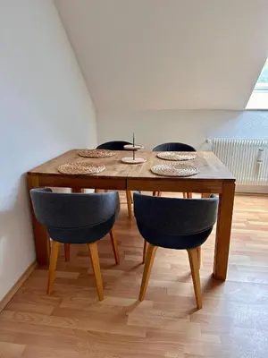Grundriss der Unterkunft Country house style vintage 2-room apartment in Kleinostheim