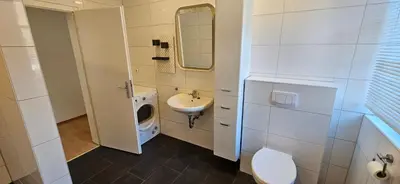 Ein Badezimmer in der Unterkunft Ferienwohnung Lucia Amorbach