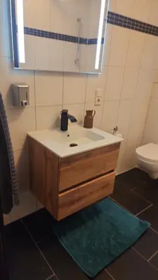 Ein Badezimmer in der Unterkunft Schönes Einfamilienhaus in Nackenheim, Germany