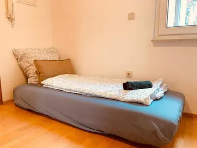 Ein Bett oder Betten in einem Zimmer der Unterkunft Odw Homes - Charming Home in Gorxheimertal