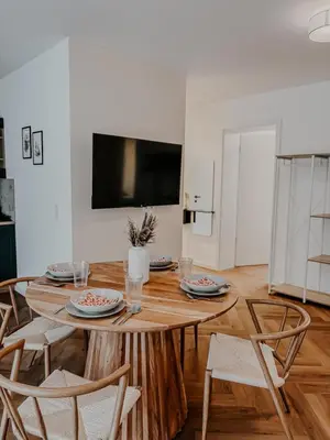 TV/Unterhaltungsangebot in der Unterkunft modernes Apartment 2 in Viernheim