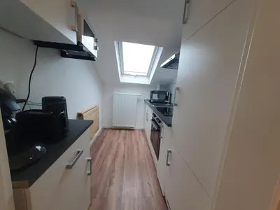 TV/Unterhaltungsangebot in der Unterkunft Gemütliche zentrale 1Zimmer-DG-Wohnung in Mühlacker