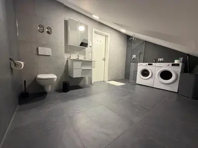 Ein Badezimmer in der Unterkunft Ferienwohnung Verissimo