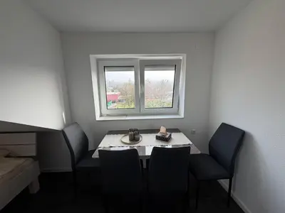 Ein Sitzbereich in der Unterkunft Ferienwohnung Verissimo