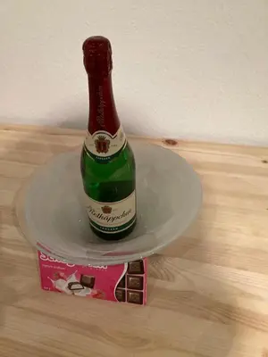 Getränke in der Unterkunft Cozy Big Luxus Apartment Mannheim Schwetzingerstadt Oststadt