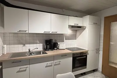 Küche/Küchenzeile in der Unterkunft Cozy & Modern Apt. Between Karlsruhe & Pforzheim