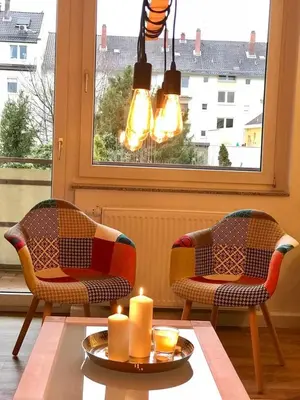 Ein Sitzbereich in der Unterkunft Top location • Family-friendly • Parking • Netflix