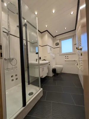 Ein Badezimmer in der Unterkunft Appartement Sonnenschein