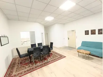 Ein Sitzbereich in der Unterkunft 1 bedroom apartment 2 guests