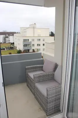 Ein Sitzbereich in der Unterkunft Wunderschöne 3-Zimmer Hilton Appartment Style - Ideal For Business and Family Trips - Near Frankfurt & Darmstadt