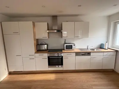 Küche/Küchenzeile in der Unterkunft Teamhaus mit großer Küche - Platz für 10