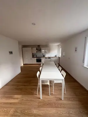 Küche/Küchenzeile in der Unterkunft Teamhaus mit großer Küche - Platz für 10