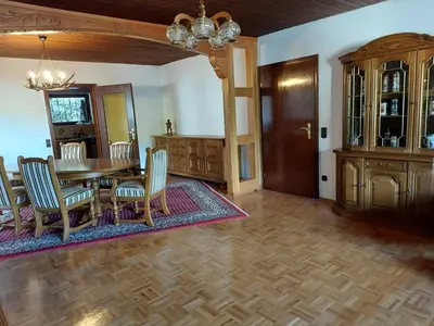 TV/Unterhaltungsangebot in der Unterkunft Große Ferienwohnung mit herrlichem Ausblick
