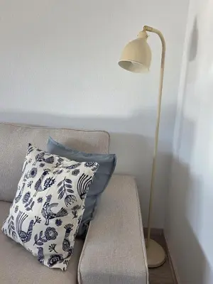 Ein Sitzbereich in der Unterkunft Cozy Appartement