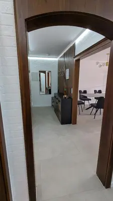 Grundriss der Unterkunft Modernes 3-Zimmer Apartment in Eppingen mit Balkon
