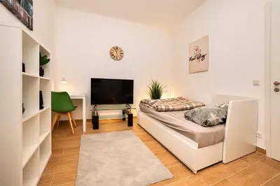 TV/Unterhaltungsangebot in der Unterkunft Casa BelleVie Living Apartment