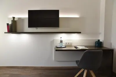 TV/Unterhaltungsangebot in der Unterkunft Guesthouse Lichtenau