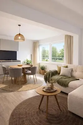 Ein Sitzbereich in der Unterkunft Teratop-Living, Zentrale Lage, Geschäftsreisen, Kurztrips, längere Aufenthalte