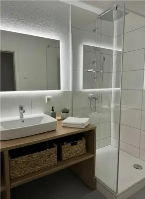 Ein Badezimmer in der Unterkunft Teratop-Living, Zentrale Lage, Geschäftsreisen, Kurztrips, längere Aufenthalte
