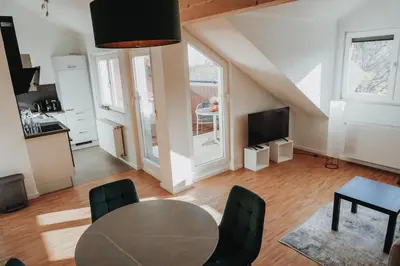 TV/Unterhaltungsangebot in der Unterkunft FeWo Kibo Kupferberg