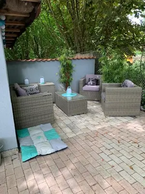 Ein Garten an der Unterkunft Apartment True Romance