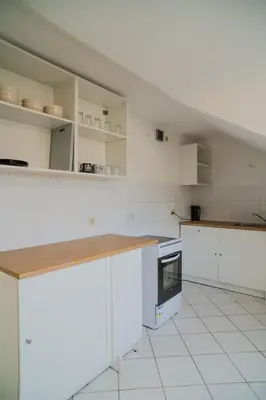 Küche/Küchenzeile in der Unterkunft Apartment MG24 4