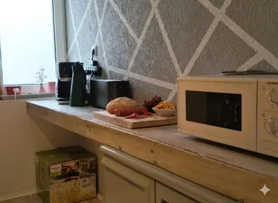 Küche/Küchenzeile in der Unterkunft Zuhause G24 in Bönnigheim - Bis zu 6 Personen - 5 Minuten bis Tripsdrill