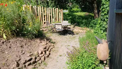 Ein Garten an der Unterkunft Bullau-bü - Appartment im Grünen