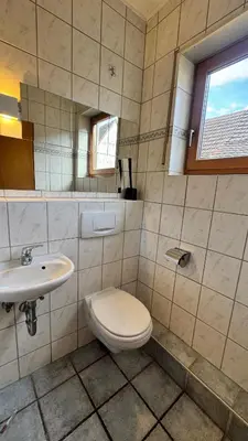 Ein Badezimmer in der Unterkunft Neuhofen Apartments