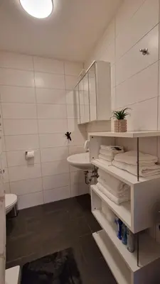 Ein Badezimmer in der Unterkunft 1 Zimmerwohnung in Aschaffenburg