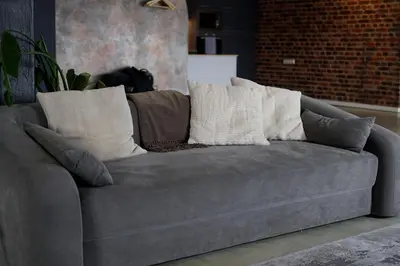 Ein Sitzbereich in der Unterkunft Wohnkultur - Industrial Loft Schwetzingen