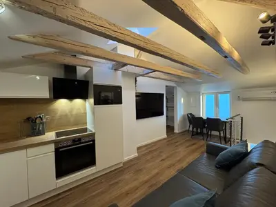 Küche/Küchenzeile in der Unterkunft Melem Apartments 2