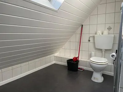 Ein Badezimmer in der Unterkunft Wohnung 4 Eppertshausen