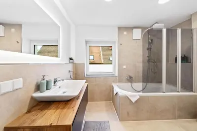 Ein Badezimmer in der Unterkunft Fassring - VINoKAT Living