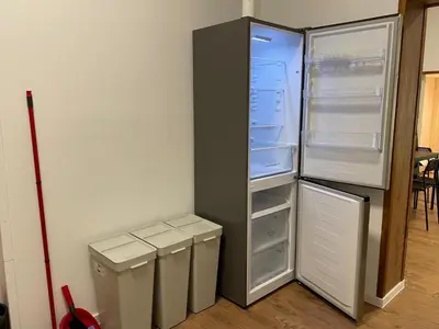 Küche/Küchenzeile in der Unterkunft Wohnung Worms