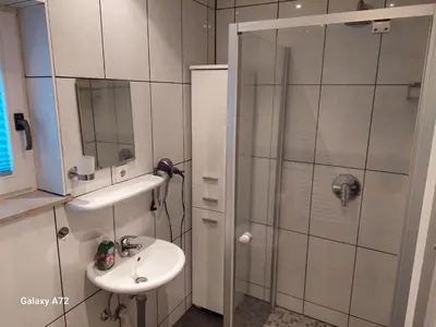 Ein Badezimmer in der Unterkunft Ferienwohnung Schwarz